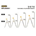 Gorilla Ladders RPL0508-I -1.45m - 2.35m 150kg Compact Aluminium Adjustable Platform Ladder Platform Ladders & Order Pickers
